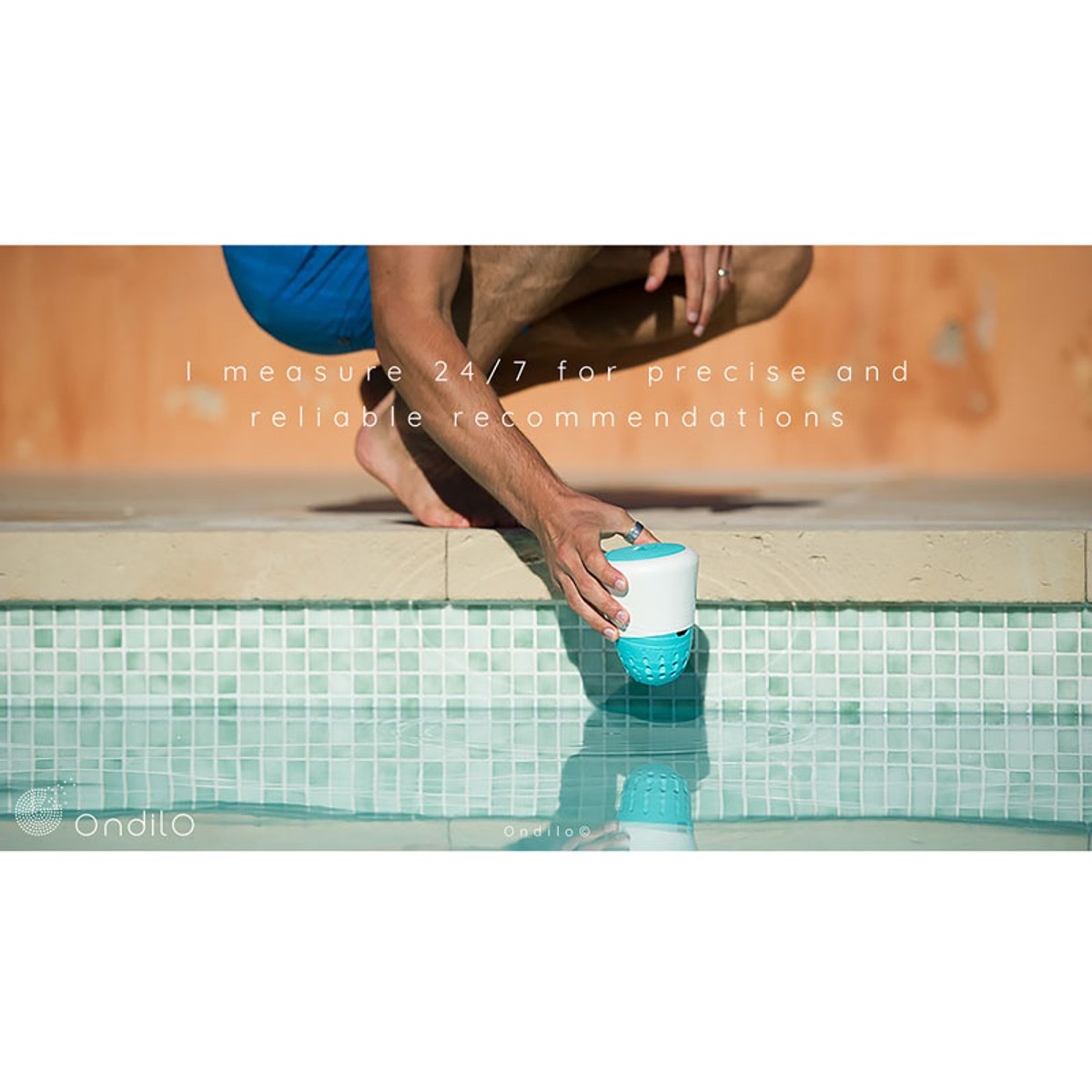 Ondilo ICO Smart Poolwassertester Salzwasser mit Kalibrierset