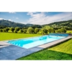 Polypropylen-Pool mit Ecktreppe - 6,10 x 3,10 x 1,50 m