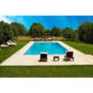Polypropylen-Pool mit Ecktreppe - 6,10 x 3,10 x 1,50 m
