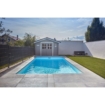 Polypropylen-Pool mit Ecktreppe - 6,10 x 3,10 x 1,50 m