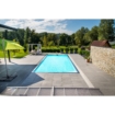 Polypropylen-Pool mit Ecktreppe - 7,20 x 3,50 x 1,50 m