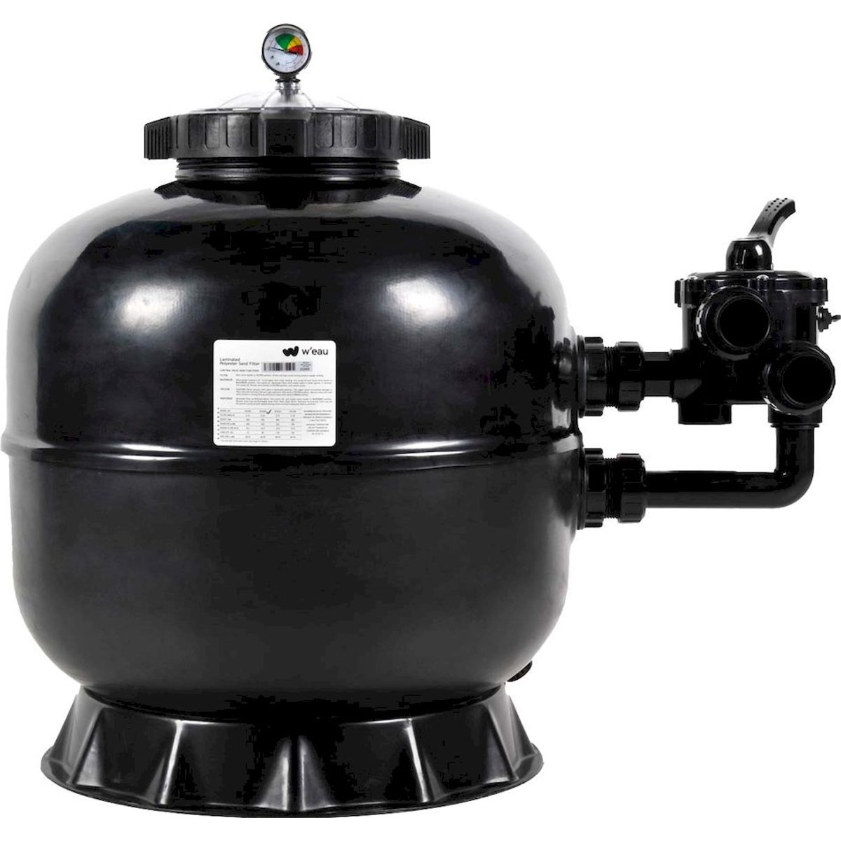 W'eau SMG-500 Polyester-Side-Mount-Sandfilter 10m³