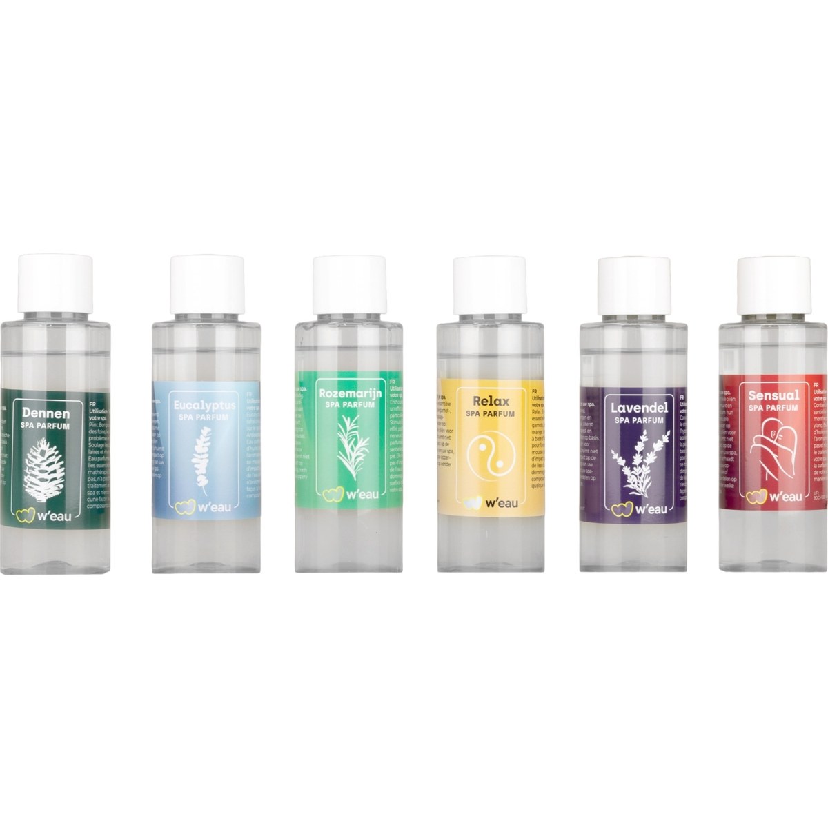 W'eau Spa Duftpaket - 6 x 100 ml