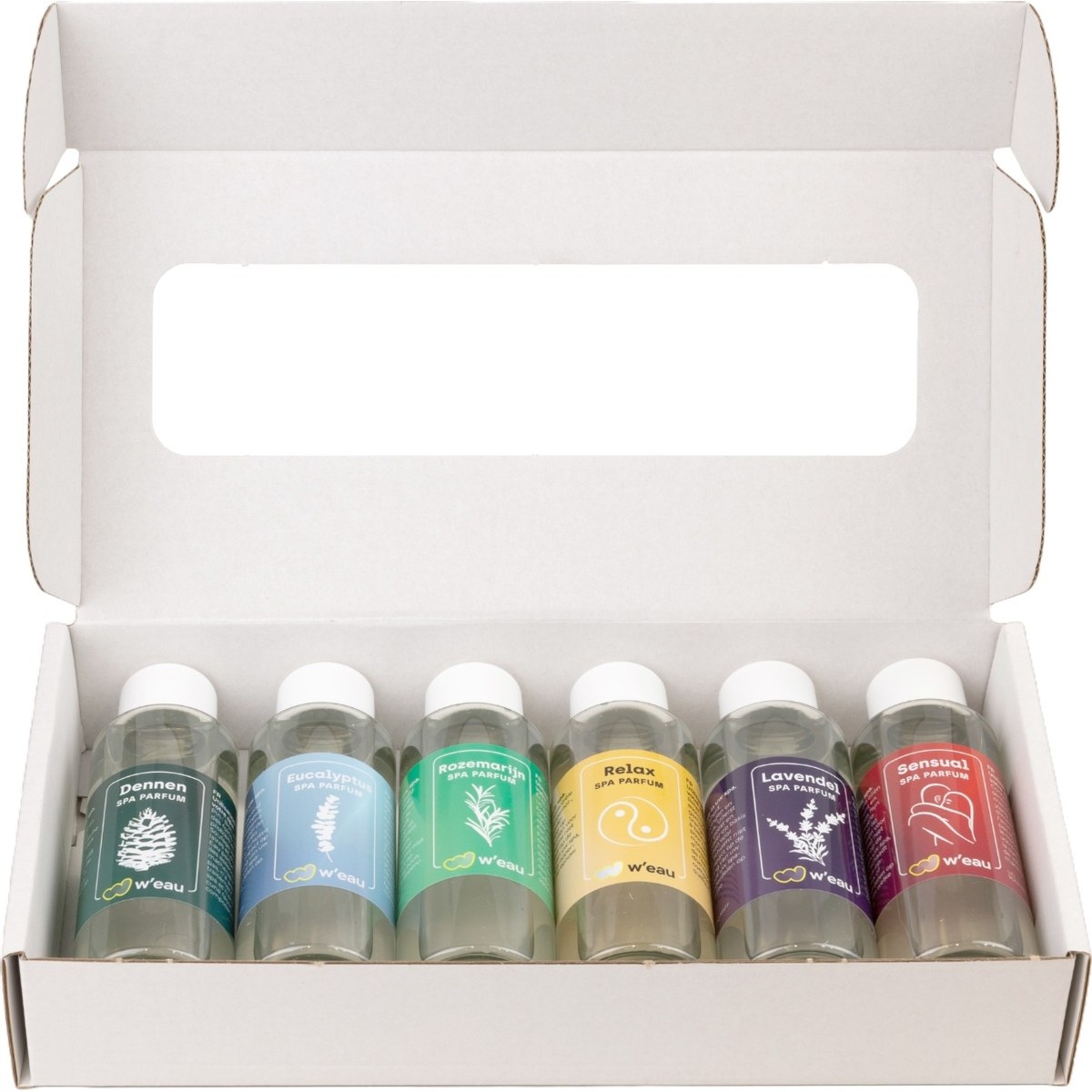 W'eau Spa Duftpaket - 6 x 100 ml