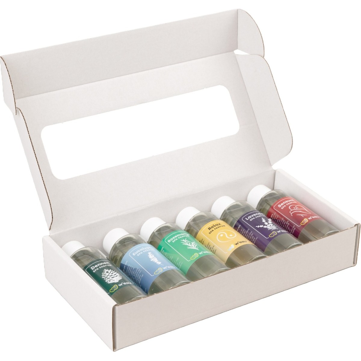 W'eau Spa Duftpaket - 6 x 100 ml