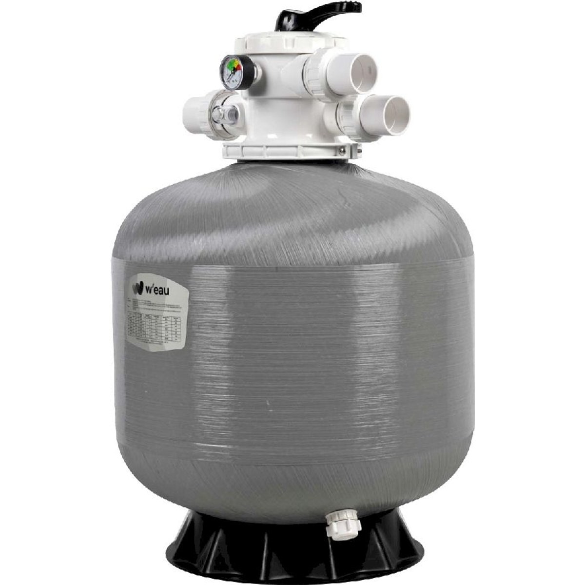 W'eau V-650 glasfaserverstärkter Topmount-Sandfilter 16m³