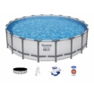 Bestway Steel Pro MAX Pool - 610 x 132 cm - mit Filterpumpe und Zubehör