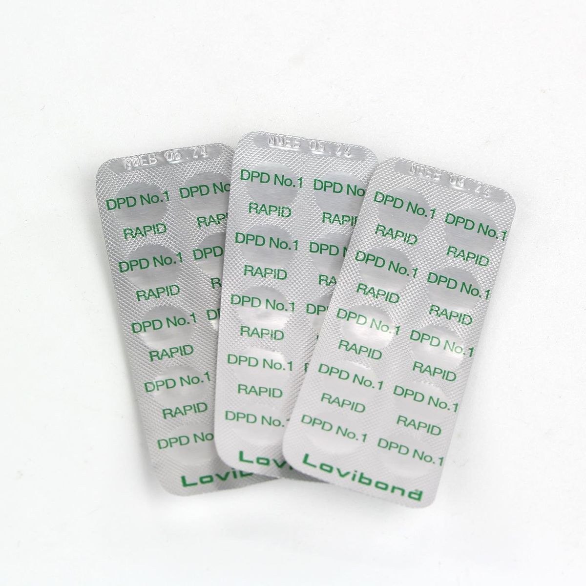 W'eau DPD 1 Tabletten für manuellen Tester - 100 Stück