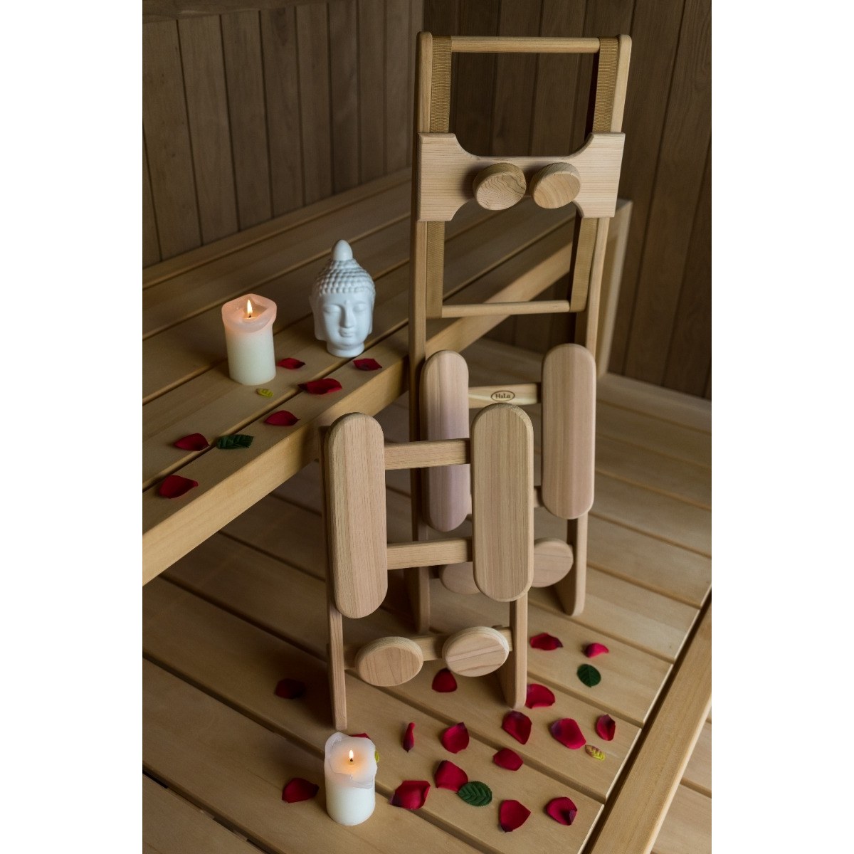Halu ergonomische hohe Rückenstütze für Sauna - Aspen