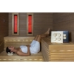Halu ergonomische Kopfstütze für Sauna - Quadratisch - Aspen