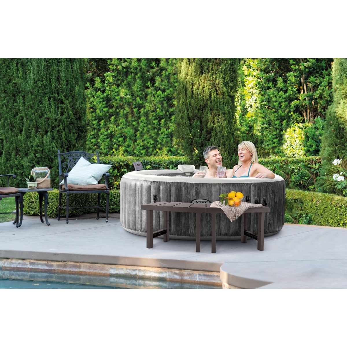 Intex Medium Bänke für runde Spa - 2 Stück