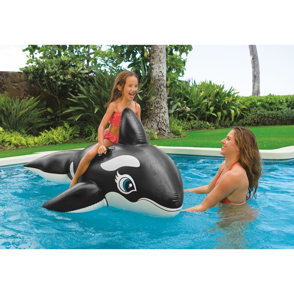 Intex Ride-On aufblasbarer Orca (193 cm)