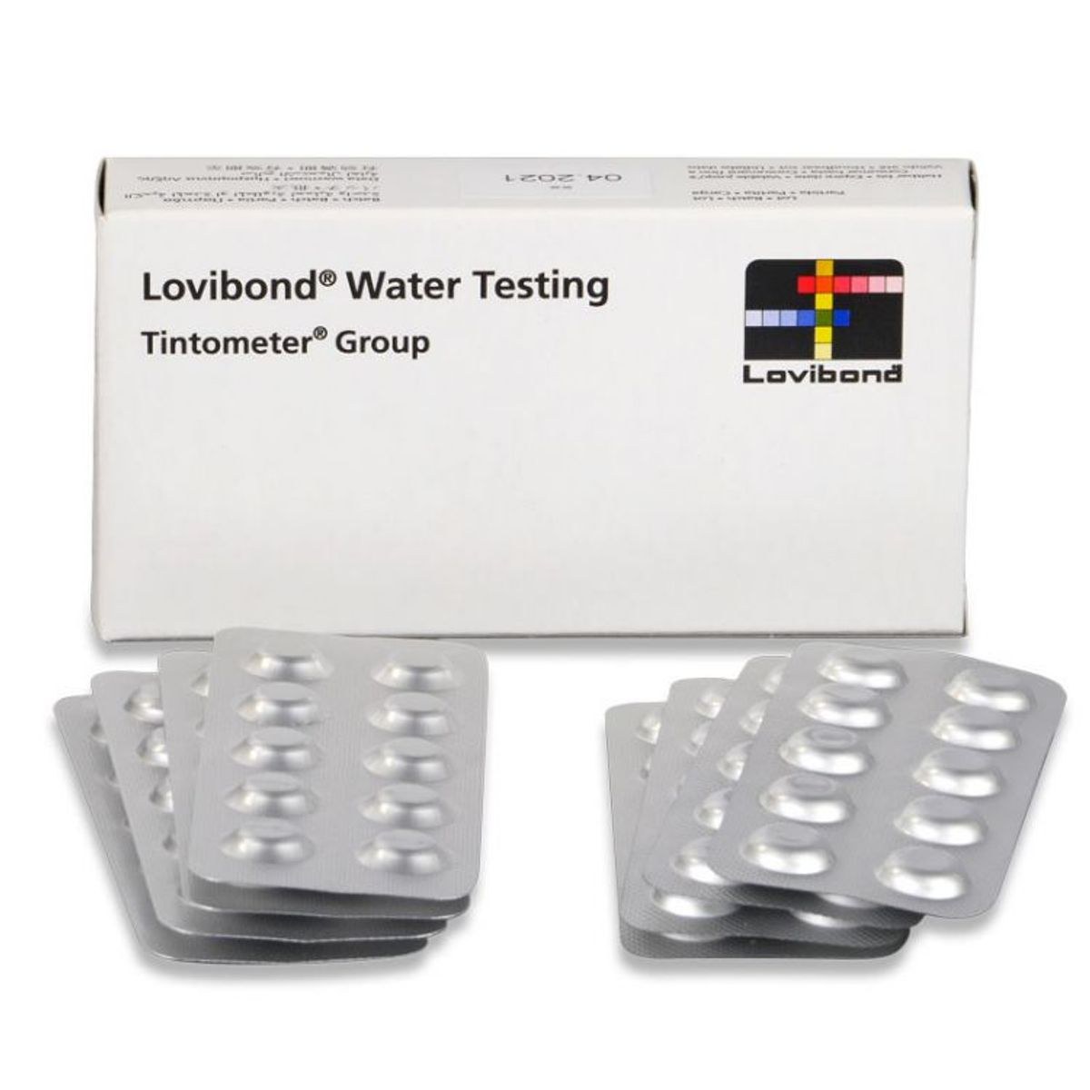 Lovibond Nachfüllpackung für manuellen Tester (Chlor, pH, Alkalität, Stabilisierung, Calciumhärte) - 100 Stück
