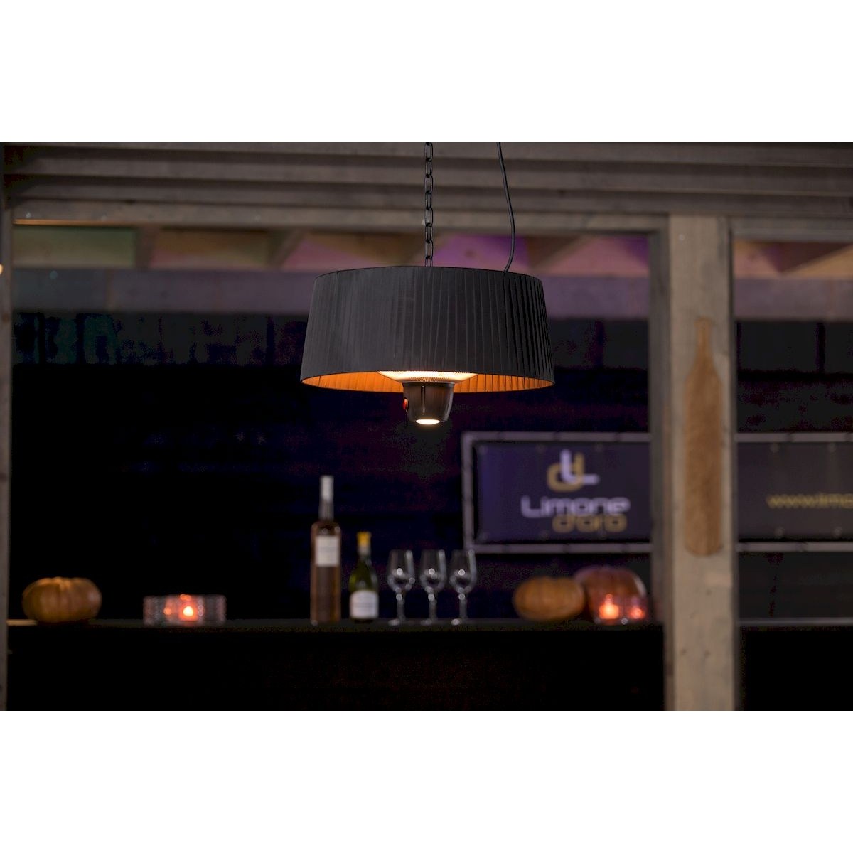 Sunred Heater Artix Bright Hanging 1500 Terrassenheizer - Schwarz