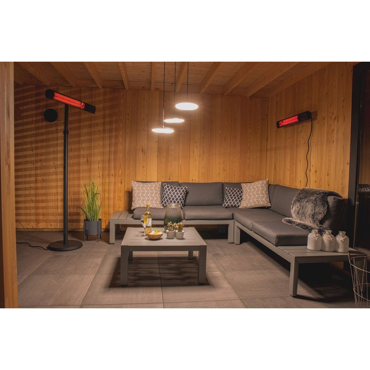 Sunred Heater Dark Wall 2500 Terrassenheizer