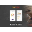 Sunred Heater Triangle Dark Smart Wall 2500 Terrassenheizer