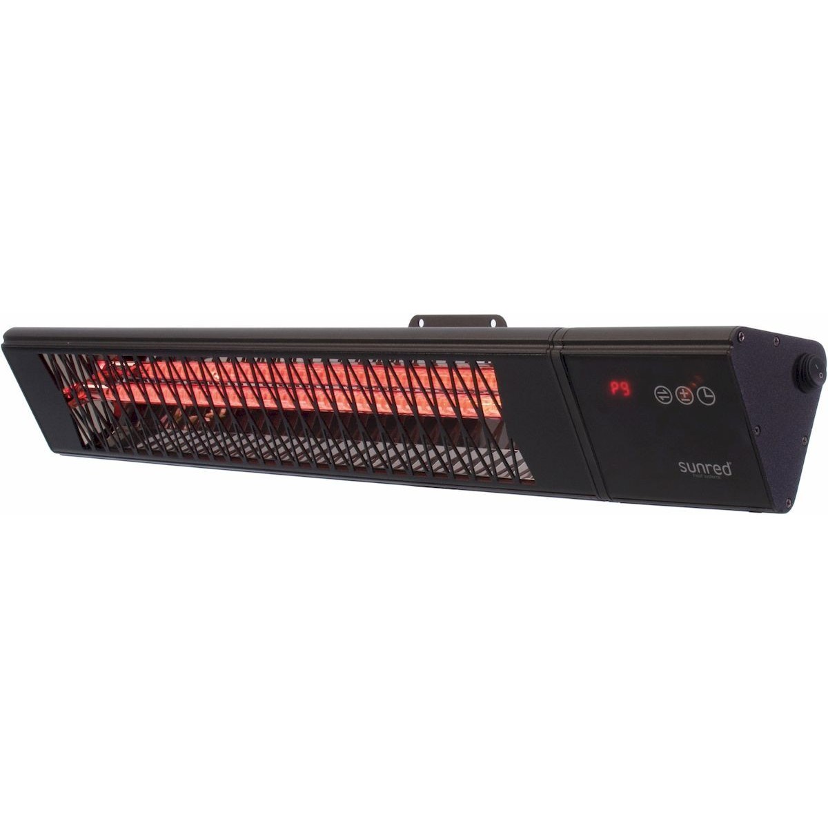 Sunred Heater Triangle Dark Smart Wall 2500 Terrassenheizer