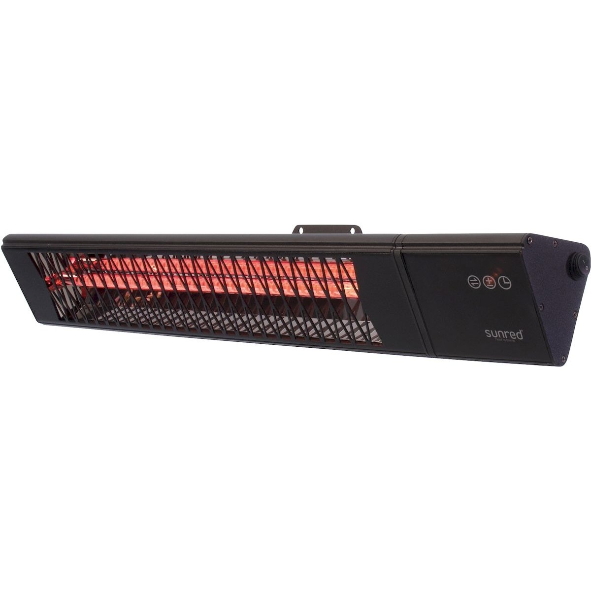 Sunred Heater Triangle Dark Smart Wall 2500 Terrassenheizer